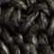 Wide braided crochet belt 8853 09 black 4sbe013