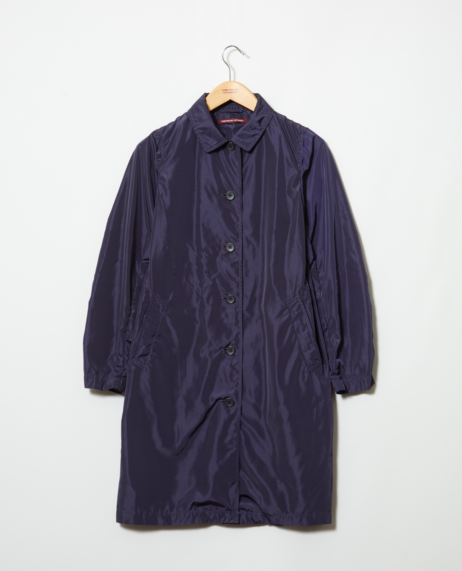 Waterproof coat ink navy - Comptoir des Cotonniers
