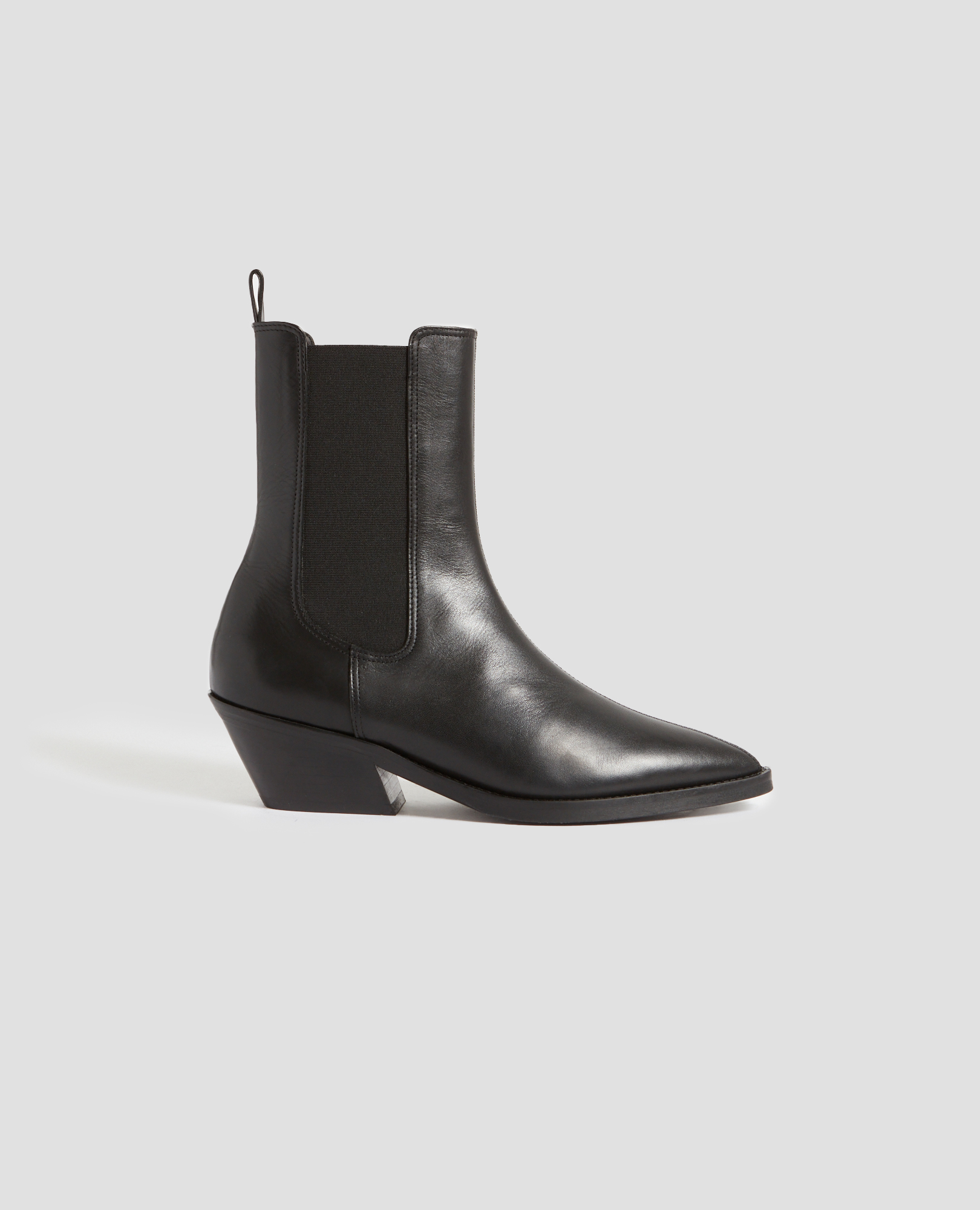 入荷通知 アプリ おすすめ Leather boots black - Comptoir des Cotonniers 靴
